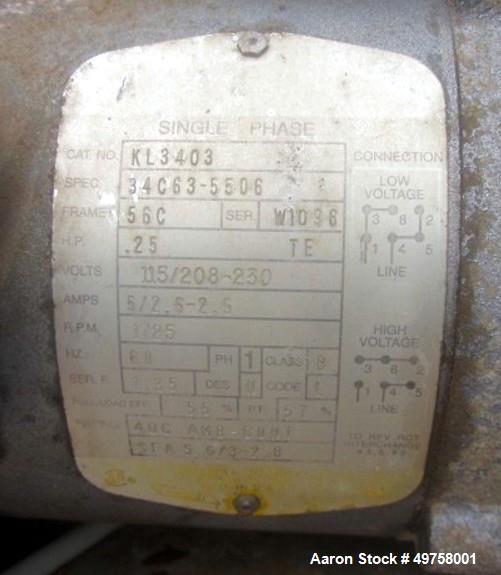Used Oberlin Fully Automatic Filter, Model OPF-4.