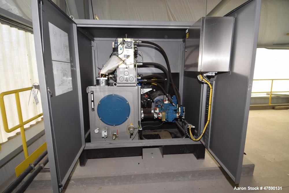 Unused- Outotec PF 48 Series Horizontal Plate Type Automatic Pressure Filter, Type PF 72/96 M48 2 33, 316L Stainless steel. Filter series for mining & metallurgy. Filtration area 72 square meter (exp...