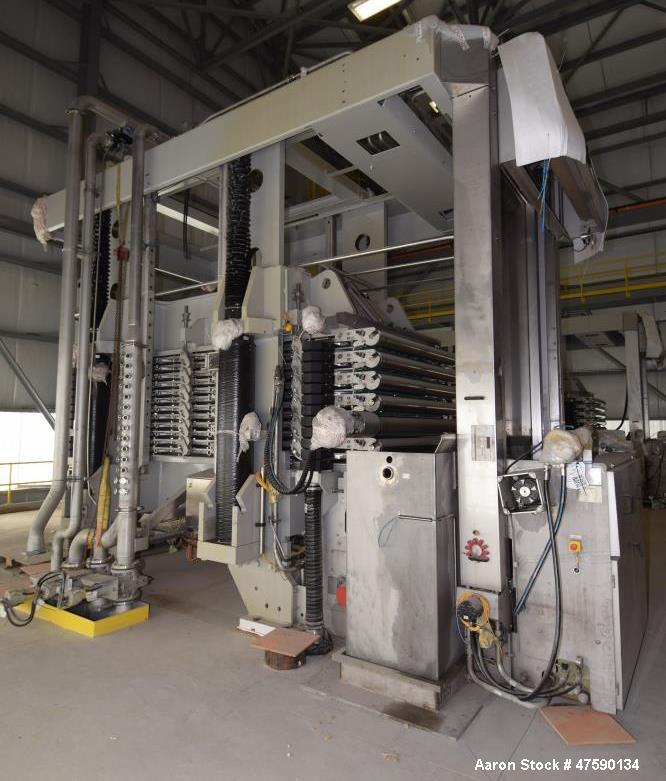Unused- Outotec PF 48 Series Horizontal Plate Type Automatic Pressure Filter, Type PF 72/96 M48 2 33, 316L Stainless steel. Filter series for mining & metallurgy. Filtration area 72 square meter (exp...