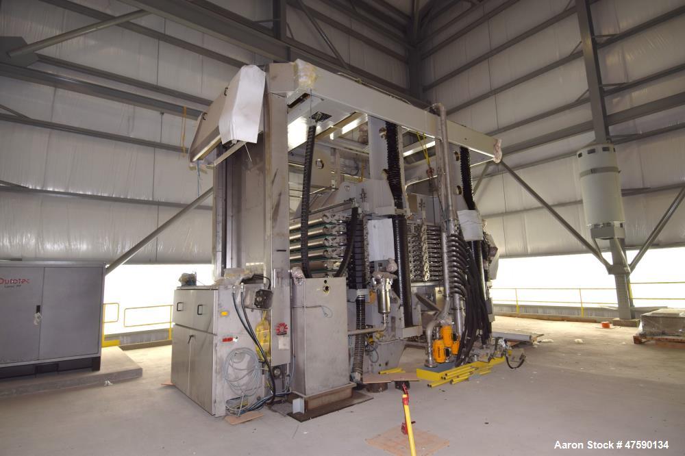 Unused- Outotec PF 48 Series Horizontal Plate Type Automatic Pressure Filter, Type PF 72/96 M48 2 33, 316L Stainless steel. Filter series for mining & metallurgy. Filtration area 72 square meter (exp...