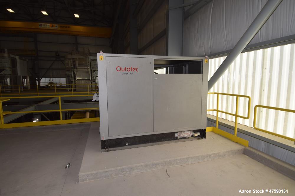 Unused- Outotec PF 48 Series Horizontal Plate Type Automatic Pressure Filter, Type PF 72/96 M48 2 33, 316L Stainless steel. Filter series for mining & metallurgy. Filtration area 72 square meter (exp...