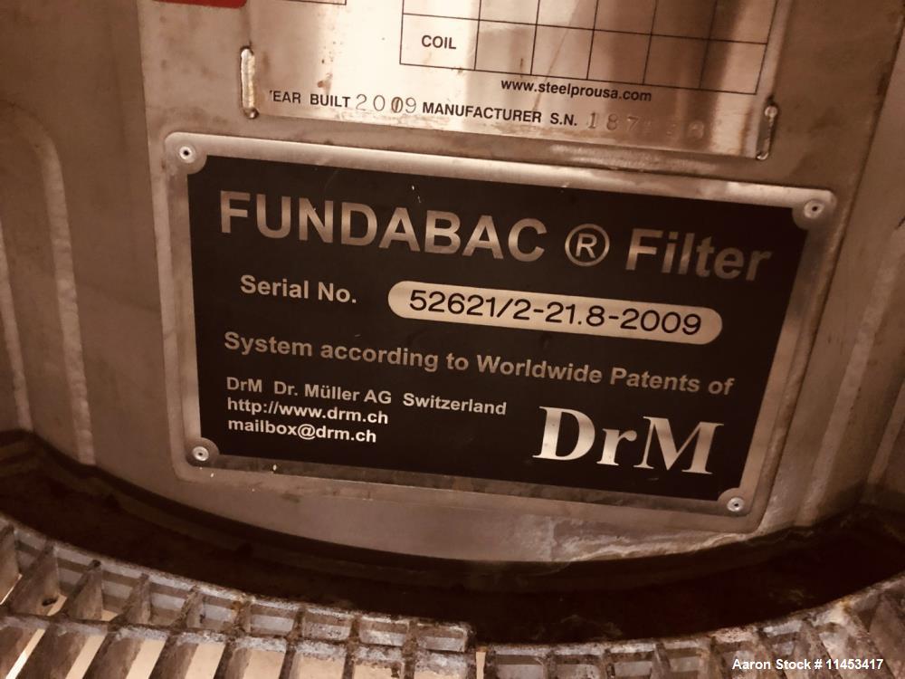 Used- 21.8 Square Meter (234 Square Foot) Dr. M Fundabac Candle Filter