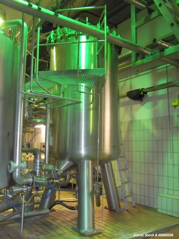 Used Schenk Kieselgur" filtration system, type HF-STR60-C3. 304 stainless steel on product contact parts. 500 HL capacity. Complete with infrastructure. Serial # 2157. New 1996. Incl. tank and instrs...