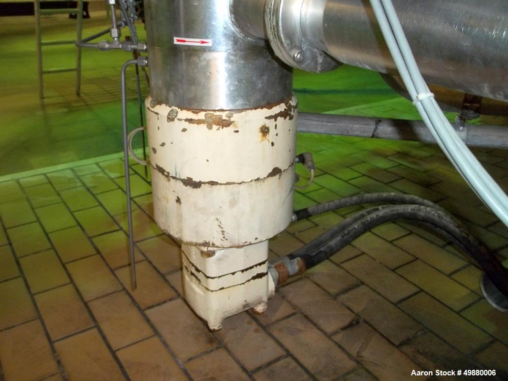 Used Schenk Kieselgur" filtration system, type HF-STR60-C3. 304 stainless steel on product contact parts. 500 HL capacity. Complete with infrastructure. Serial # 2157. New 1996. Incl. tank and instrs...