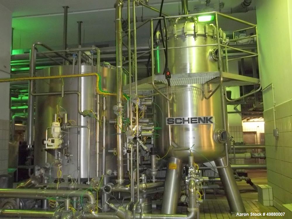 Used Schenk Kieselgur Filtration System, Type HF-STR60-C3.