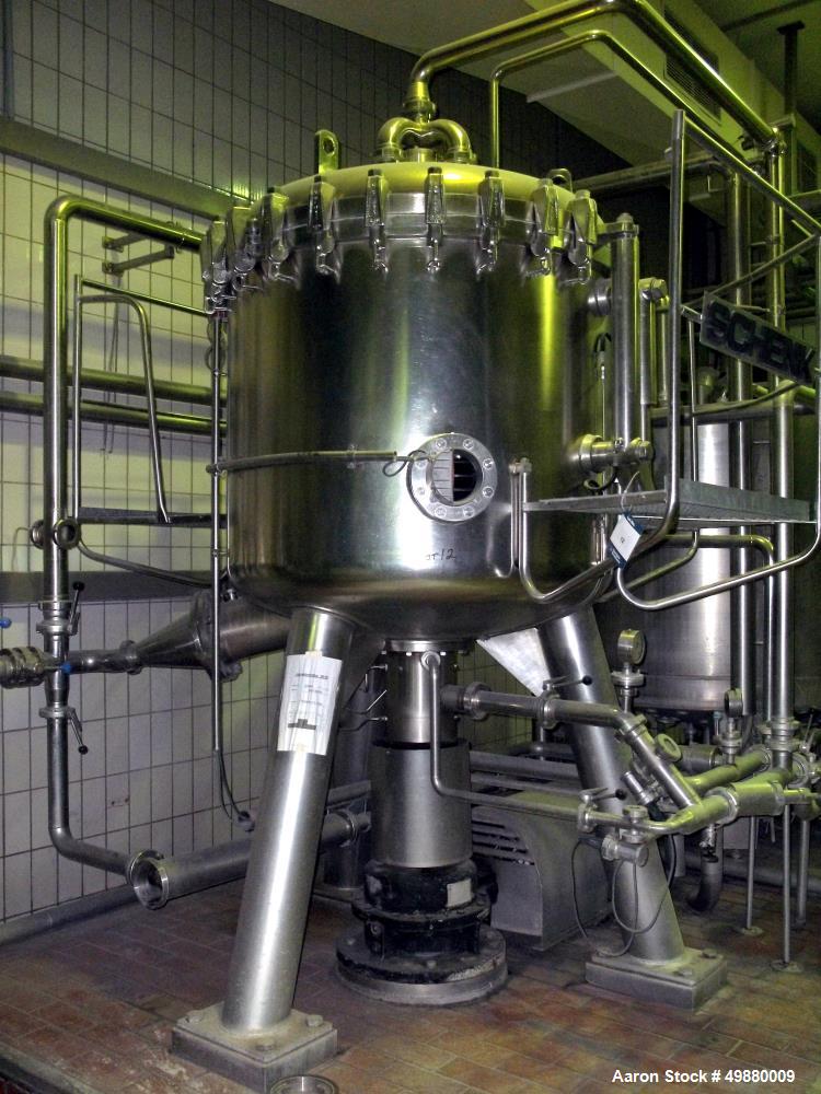 Used Schenk Centrifugal Discharge Precoat Filter, Type ZHF-S 30