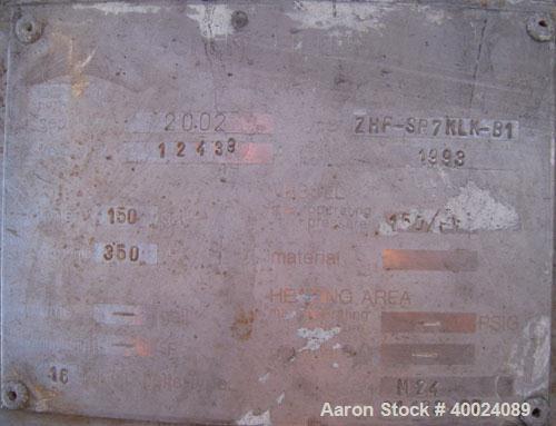 Used Schenk Centrifugal Discharge Pressure Filter
