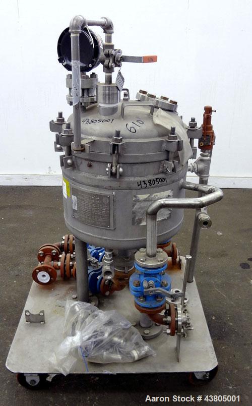 Used Sparkler Horizontal Plate Filter, Model 14-D-4