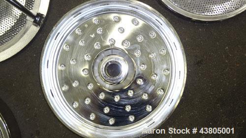 Used Sparkler Horizontal Plate Filter, Model 14-D-4