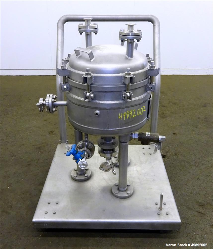 Used Sparkler Filters Inc. Plate Filter, Model 14-S-4