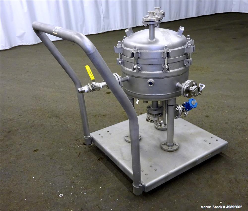 Used Sparkler Filters Inc. Plate Filter, Model 14-S-4