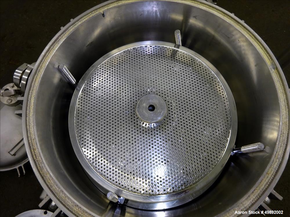 Used Sparkler Filters Inc. Plate Filter, Model 14-S-4