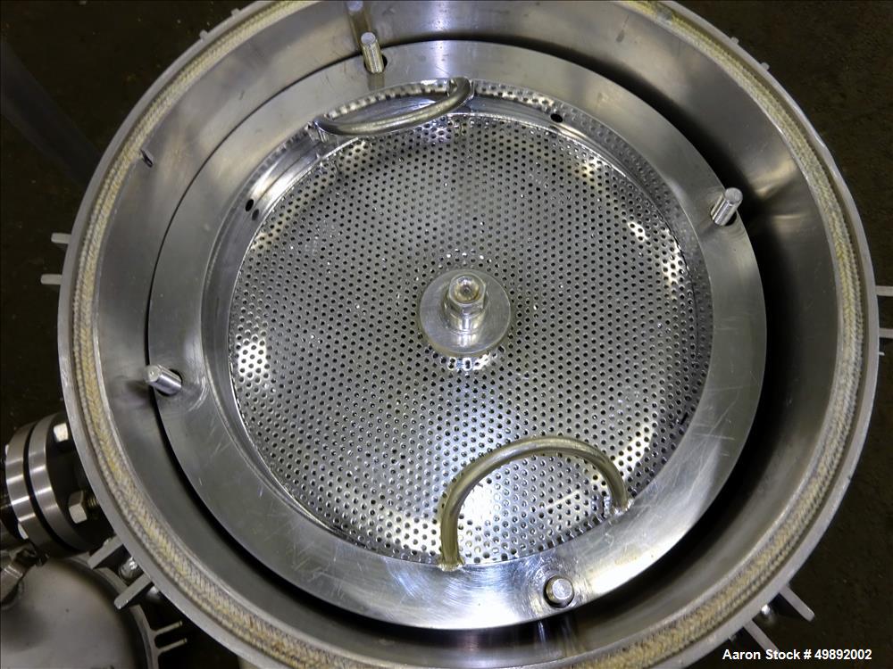 Used Sparkler Filters Inc. Plate Filter, Model 14-S-4