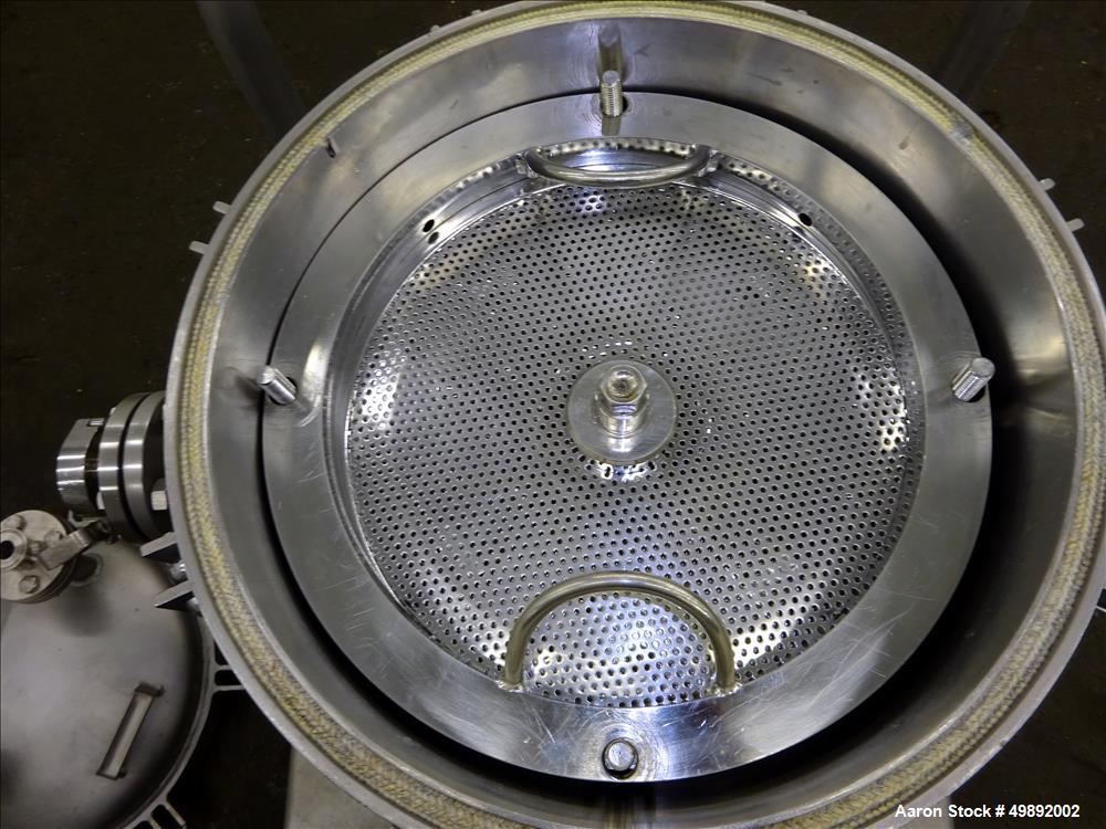 Used Sparkler Filters Inc. Plate Filter, Model 14-S-4