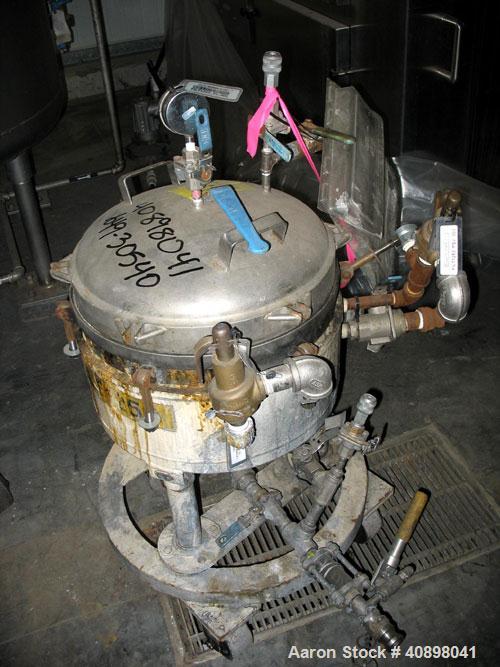 Used Stainless Steel Sparkler Filter, Model 14S7