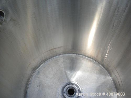 Used Sparkler Horizontal Plate Filter, Model 18-D-12, 316 Stainless Steel. Approximately 19.32 square feet filter area, 2.3 cubic feet cake capacity. Vertical tank 20" diameter x 25" deep, internal r...