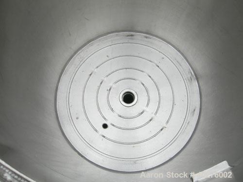 Used Sparkler Filters Inc horizontal plate filter, model 18D10, 316L stainless steel.  Approximate 12.81 square foot filter area, rated 1 gpm per square foot of filter area.  20" diameter x 24 1/2" d...