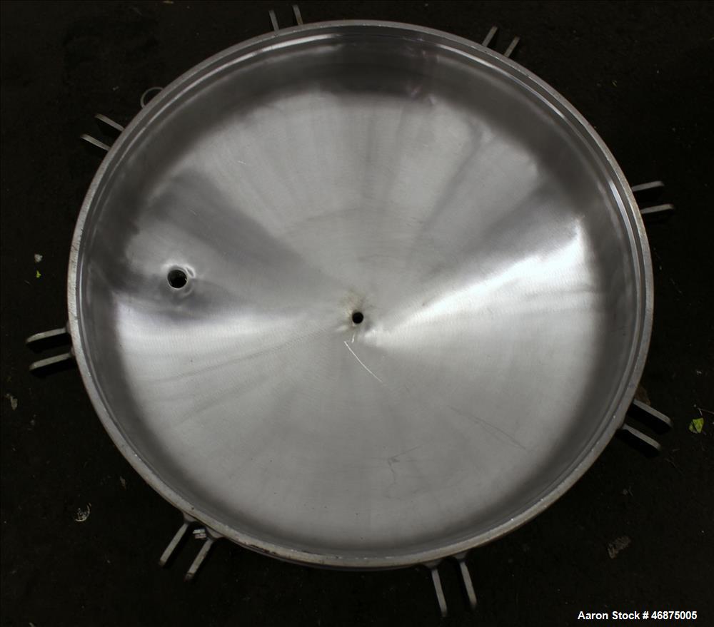 Used Sparkler Filter Pressure Leaf Filter, Model 18D4, Hastelloy C276, Vertical. 6.44 Square feet filter area, 0.776 cubic feet cake capacity. Approximately 20" diameter x 10" straight side, dished c...