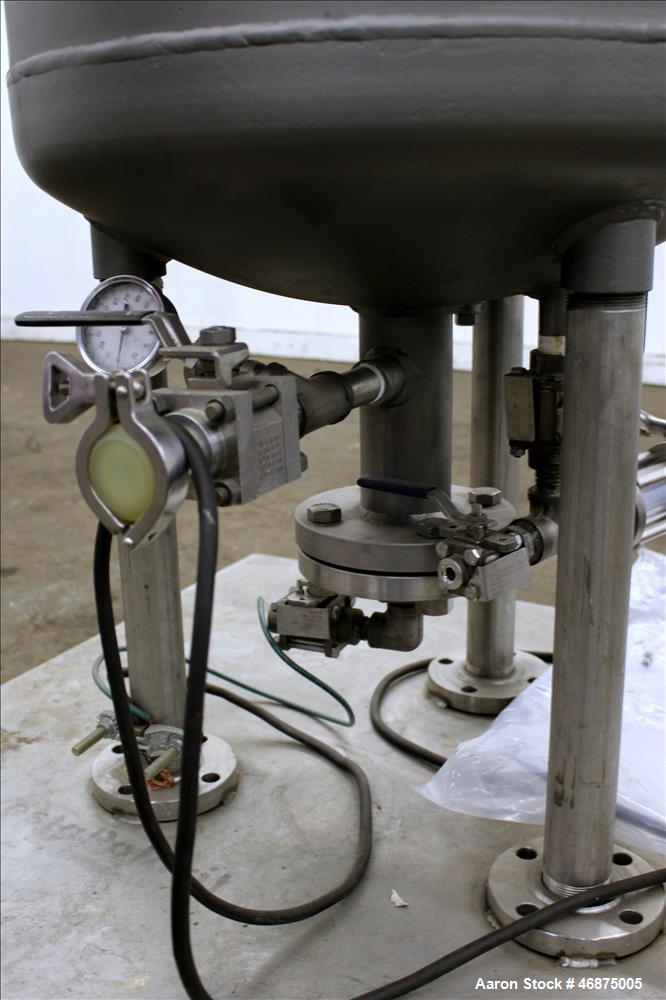 Used Sparkler Filter Pressure Leaf Filter, Model 18D4, Hastelloy C276, Vertical. 6.44 Square feet filter area, 0.776 cubic feet cake capacity. Approximately 20" diameter x 10" straight side, dished c...