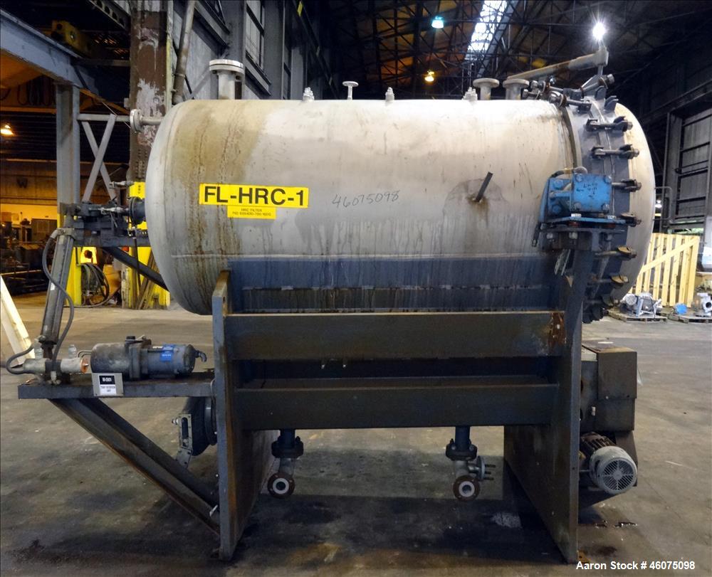 Used Sparkler HRC Horizontal Plate Filter