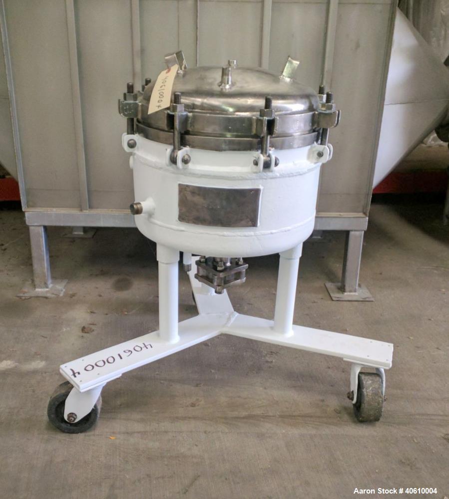 Used Stainless Steel Sparkler Filter Horizontal Plate Filter