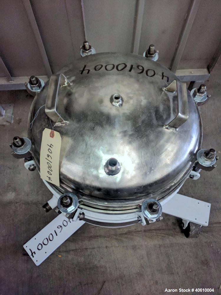 Used Stainless Steel Sparkler Filter Horizontal Plate Filter