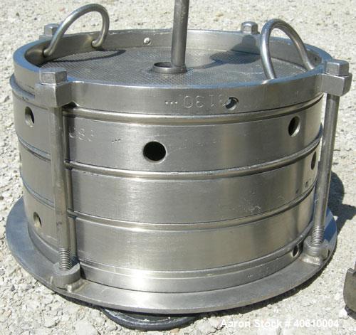 Used Stainless Steel Sparkler Filter Horizontal Plate Filter