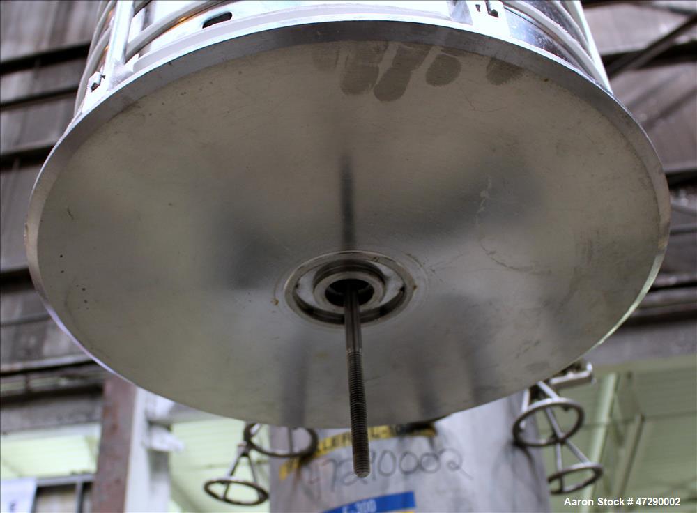 Used Sparkler Pressure Leaf Filter, 316 Stainless Steel.