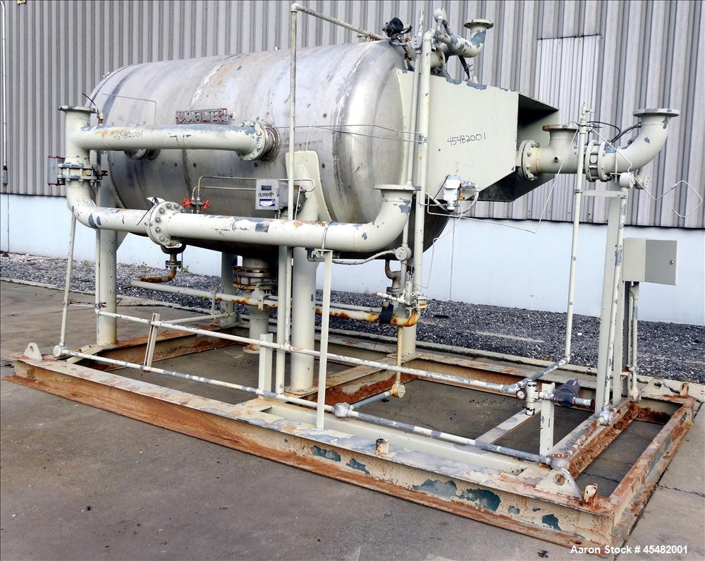Used Stainless Steel US Filter Auto-Jet Self-Cleaning Pressure Leaf Filter, Mod