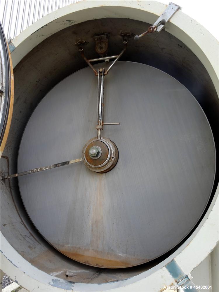 Used Stainless Steel US Filter Auto-Jet Self-Cleaning Pressure Leaf Filter, Mod
