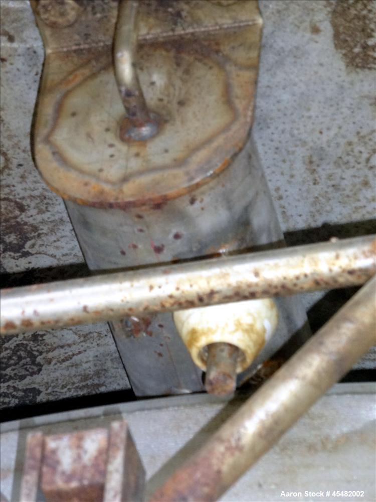 Used Stainless Steel United States Pressure Leaf Filter, Model 66AJ-1000WCD
