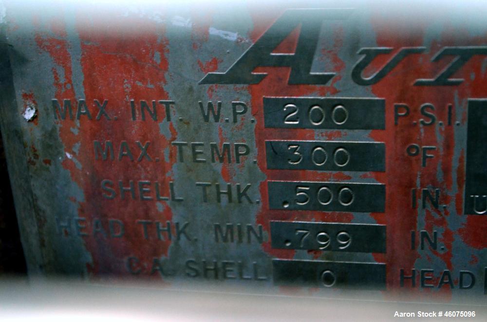 Used US Filter Auto-Jet Self-Cleaning Pressure Leaf Filter