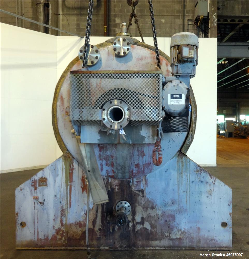 Used U.S. Filter Auto-Jet Self-Cleaning Pressure Leaf Filter