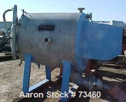 Used U.S. Filter Pressure Leaf Filter, Model 300/200, 300 Square Feet. 304 Stainless steel shell, internal rated 100 psi @ 250 deg F, auto jet design, 10" bottom discharge, (13) 48" diameter plates, ...