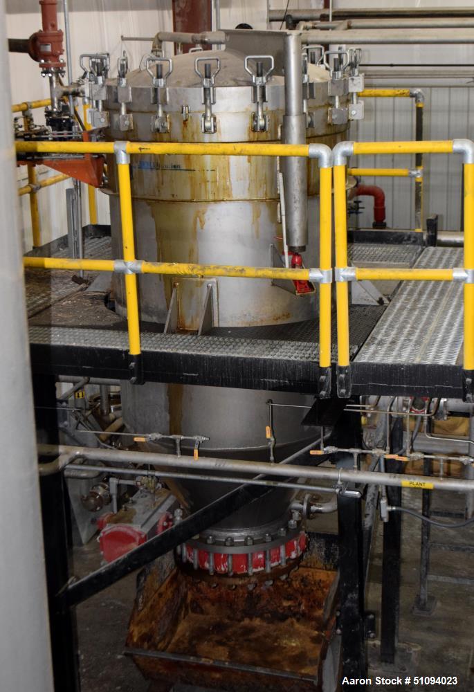 Used Leem Filtration Vertical Leaf Filter, Model VLD-410-15