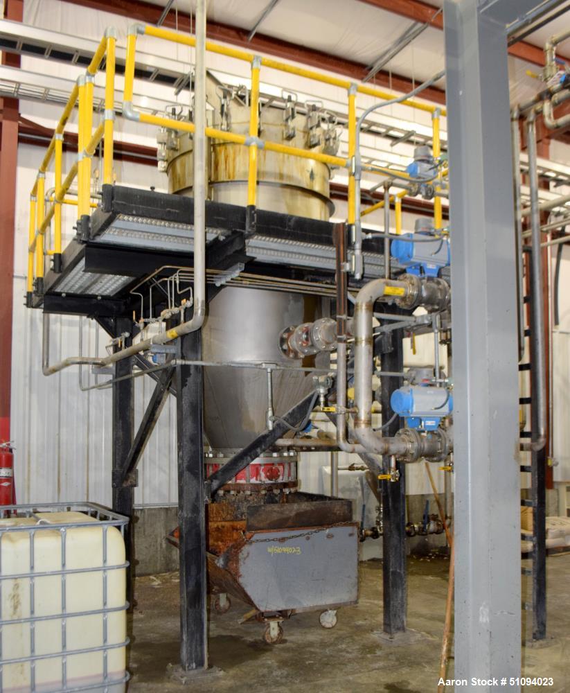 Used Leem Filtration Vertical Leaf Filter, Model VLD-410-15