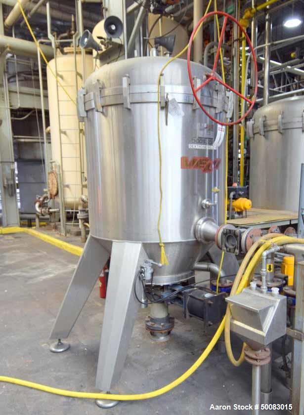Used Velo S.P.A. Vertical Leaf & Tank Filter, Model CFV35