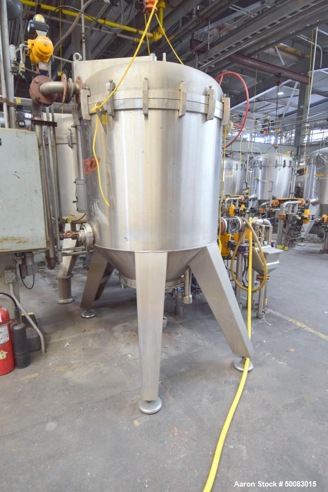 Used Velo S.P.A. Vertical Leaf & Tank Filter, Model CFV35