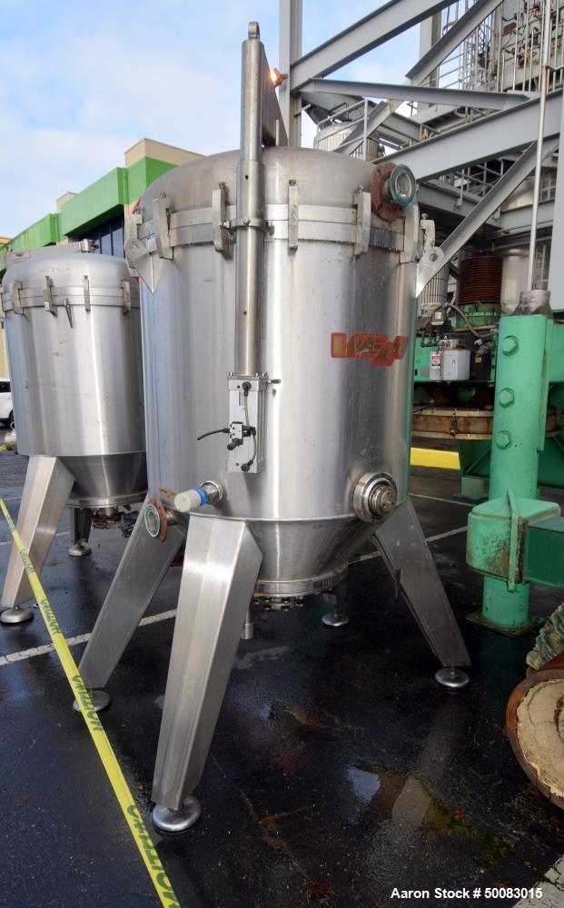 Used Velo S.P.A. Vertical Leaf & Tank Filter, Model CFV35
