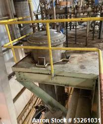 Used DrM, Dr. Muller AG Fundabac 222 Square Feet Filter Area Stainless Steel Pressure Funda Filter, F-4710. Filter Kessel 44...