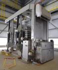 Unused- Outotec stainless steel LAROX PF48 vertical filter press.  Type: PF 72/96 M48 2 33.  S/N 1019 Year: 2011 with control panel and Rexroth power/hydraulic pack   NOT FULLY ASSEMBLED (additional ...