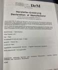 Used DrM Dr. Mueller AG Fundabac Pressure Funda Filter – 222 Sq. Ft. 316L Stainless Steel Candle Filter System