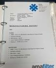 Used Amafilter Cricket 1600D-72.1/2000-80 316L Stainless Steel Pressure Filter System with Buffer Tank