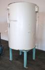 Used Duriron Dry Cake Horizontal Pressure Leaf Filter, Type DHC, Model 48DHC225, Carbon Steel. 225 Square feet (20.9 square meter). (15) 36’’ x 36’’ 304 Stainless steel vertical filters, spaced 3’’ a...