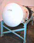 Used Duriron Dry Cake Horizontal Pressure Leaf Filter, Type DHC, Model 48DHC225, Carbon Steel. 225 Square feet (20.9 square meter). (15) 36’’ x 36’’ 304 Stainless steel vertical filters, spaced 3’’ a...