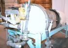 Used Duriron Dry Cake Horizontal Pressure Leaf Filter, Type DHC, Model 48DHC225, Carbon Steel. 225 Square feet (20.9 square meter). (15) 36’’ x 36’’ 304 Stainless steel vertical filters, spaced 3’’ a...