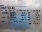 Used Filtration & Separation Dynamics Pressure Filter.  Model 60DHC506. 