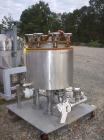 Used Ketema Niagara Horizontal Batch-Miser Plate Filter, Hastelloy C276, model 18-8D-SJ. 14.3 square feet filter area, 1.9 cubic feet cake capacity. Vertical tank, internal rated 75 psi at 320 deg F,...