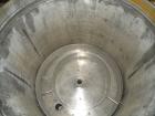 Used Ketema Horizontal Plate Filter, Model 33-12D S/J, 316 Stainless Steel. 74.44 square feet filter area, 10.08 cubic feet cake capacity. Non-jacketed vertical tank 36