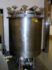 Used Ketema Niagara Horizontal Plate Filter, model 33-24-S/J, 316L stainless steel. 148.9 Square feet filter area, 10.83 cubic feet cake capacity. 36